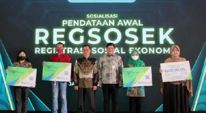 Seluruh Petugas Regsosek Memperoleh Jaminan Sosial dari BPJAMSOSTEK