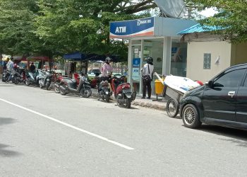 ATM BRI Depan Kantor Bupati Poso Nyaris Dicuri OTK