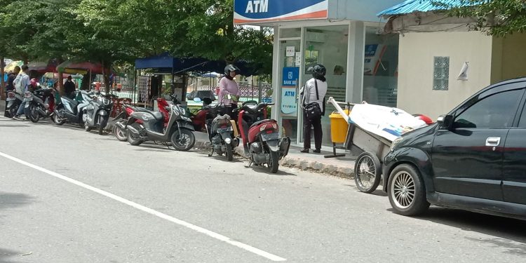 ATM BRI Depan Kantor Bupati Poso Nyaris Dicuri OTK