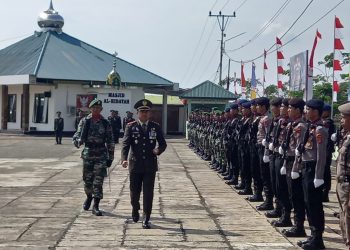 Bupati Berharap Investasi di Morowali Semakin Banyak, Saat Hadiri HUT TNI di Kodim 1311 Morowali