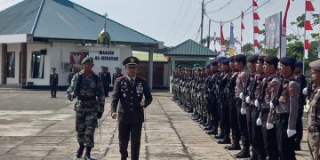 Bupati Berharap Investasi di Morowali Semakin Banyak, Saat Hadiri HUT TNI di Kodim 1311 Morowali