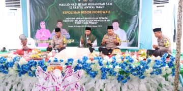 Polres Morowali Gelar Maulid Nabi Muhammad SAW 1444 Hijriyah