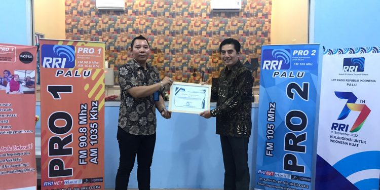 LPKA Palu Sabet Penghargaan dari LPP RRI Atas Keterbukaan Informasi Masyarakat