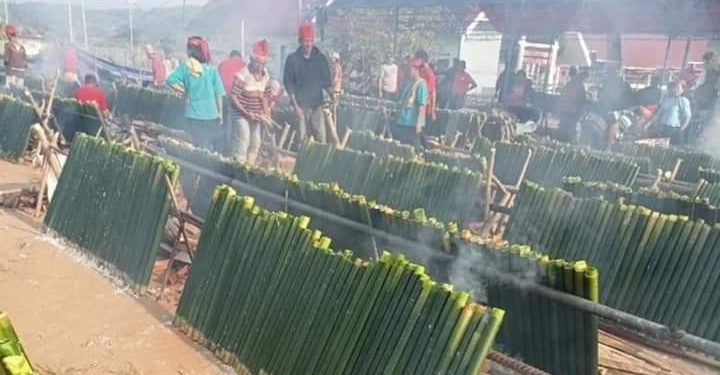 Bakar 7.000 Batang Nasi Bambu di FDP, Pemkab Poso Sukses Pecahkan Rekor Muri