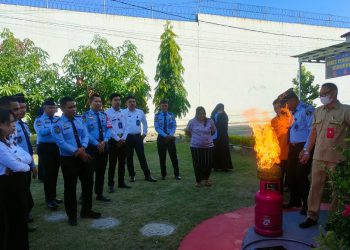 Cegah Kebakaran Tabung Gas, LPKA Palu Kerjasama dengan Koperasi  Purna Karyawan Pertamina