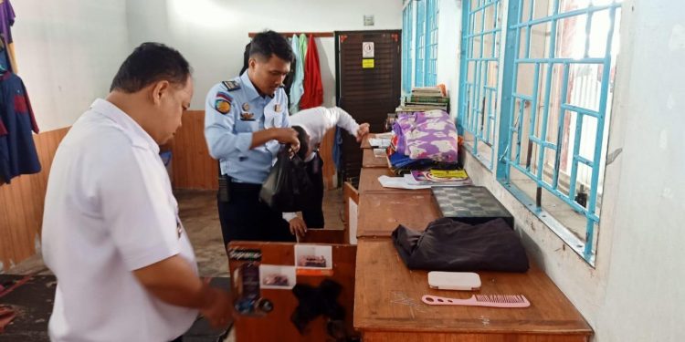 LPKA Palu di Geledah Tim Satops Patnal, Blok Hunian Anak Terpantau Aman dan Tertib