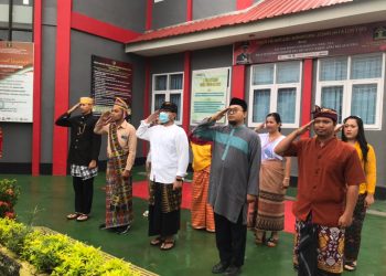 Baju Adat dan Lagu Kebangsaan Berkumandang di LPKA Palu, Cara Menggelorakan Hari Sumpah Pemuda