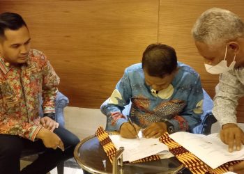 Gubernur Sulteng MOA Beasiswa Guru, ASN dan Siswa dengan Cambridge University