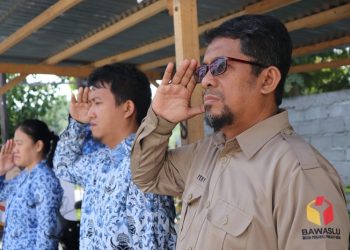 Kenang Jasa Pahlawan, Upacara Peringatan Hari Pahlawan Digelar Bawaslu Kota Palu Penuh Khidmat