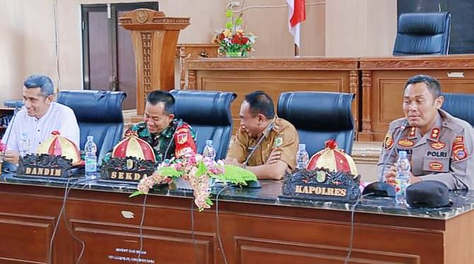 Situasi GNI kondusif, Dandim C Rusmanto : Aparat Jamin Keamanan dan GNI Segera Beroperasi Kembali