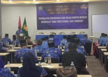 Buka Muskab Ke-1 Korpri, Verna : Buat Program Kerja Yang Sinergis Dengan Program Unggulan Daerah
