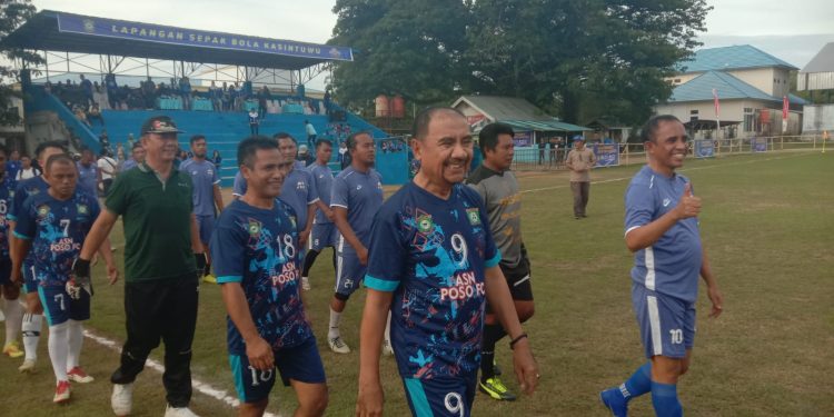 Bupati Verna Sebut Anwar Hafid Cup Untuk Dongkrak Prestasi Sepak Bola Poso