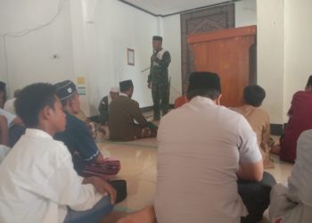 Da’i TNI Motivasi Santri Untuk Tekun Belajar Dan Imbau Jauhi Radikalisme