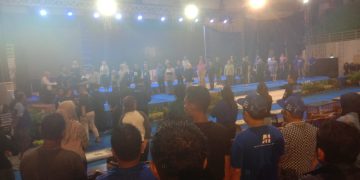 Besok Dilantik AHY, Pengurus DPC Partai Demokrat se-Sulteng Gladi Resik Di GBK Palu