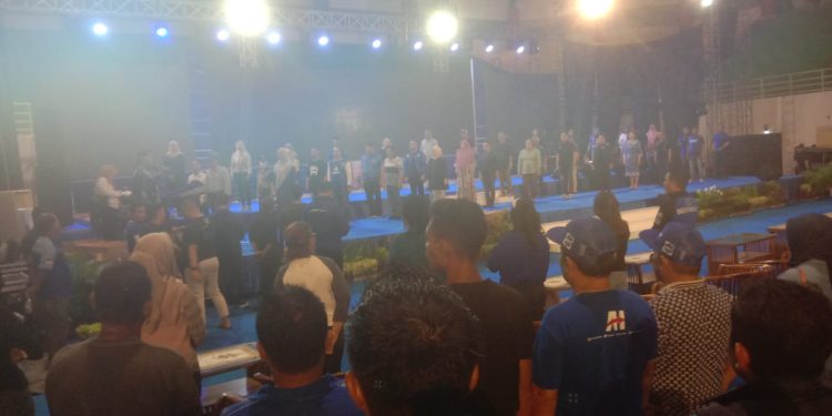 Besok Dilantik AHY, Pengurus DPC Partai Demokrat se-Sulteng Gladi Resik Di GBK Palu