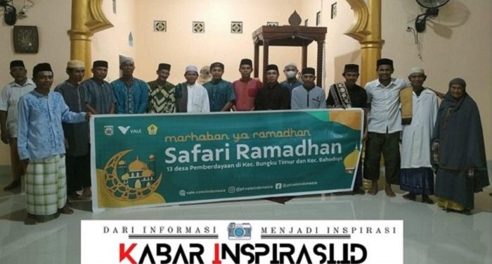 Gandeng PB Al-Khairaat, PT Vale Lakukan Safari Ramadhan di 13 Desa Pemberdayaan