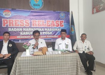 BNNK Poso Tangkap Terduga Pemakai dan Pengedar Narkoba