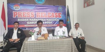 BNNK Poso Tangkap Terduga Pemakai dan Pengedar Narkoba