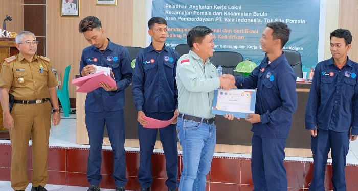 PT Vale Tingkatkan Kompetensi Tenaga Kerja Lokal di Blok Pomalaa