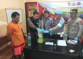 Ungkap 9 Kasus Narkoba, Polres Poso Tahan 14 Tersangka