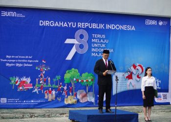 BRI Poso Gelar Upacara HUT Kemerdekaan RI 78