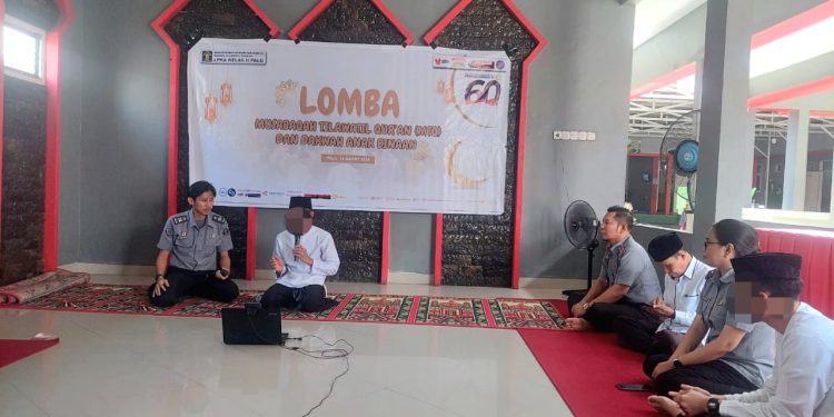 Bangga, Dua Orang Anak Binaan LPKA Palu Wakili Kanwil Kemenkumham Sulteng Di Lomba MTQ Dan Dakwah Tingkat Nasional