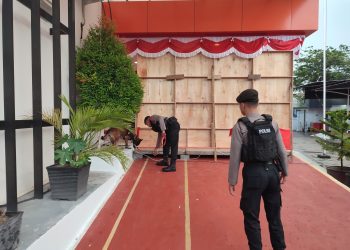 Disterilkan, KPU Sulteng Dilakukan Pengamanan Ketat Menjelang Pendaftaran Cagub dan Cawagub