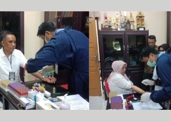 14 Pemeriksaan Kesehatan Sudah Dilakukan Pasangan dengan Slogan BERANI