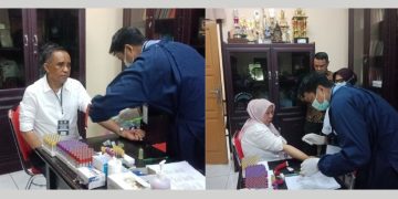 14 Pemeriksaan Kesehatan Sudah Dilakukan Pasangan dengan Slogan BERANI