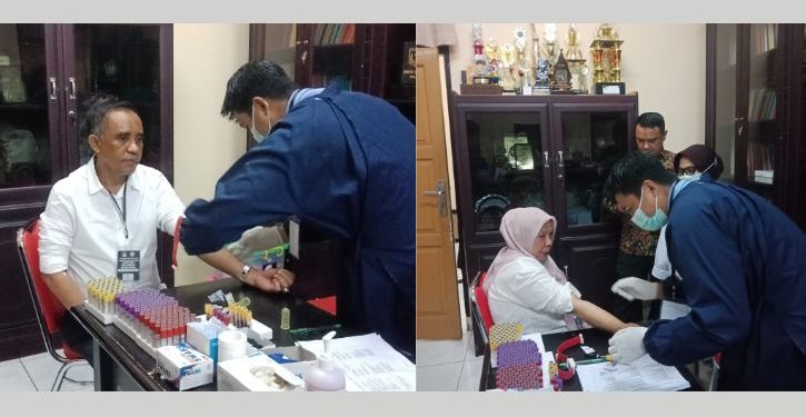 14 Pemeriksaan Kesehatan Sudah Dilakukan Pasangan dengan Slogan BERANI