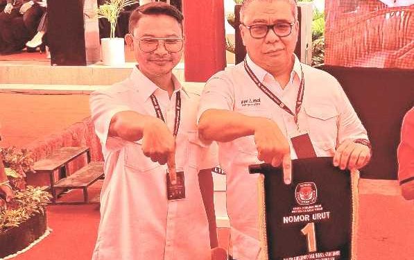 Dapatkan Nomor Urut 1, Ahmad Ali : Saya Percaya Nomor Dua dan Nomor Tiga Ingin Menjadi Nomor Satu