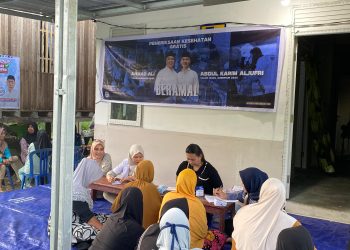 Ahmad Ali Hadirkan Pemeriksaan Kesehatan Gratis bagi Penyintas Bencana 2018 di Kelurahan Panau