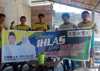 Ribuan Anggota Relawan IHLAS di Pilbup Touna Siap Menangkan Ahmad Ali Maju Pilgub Sulteng