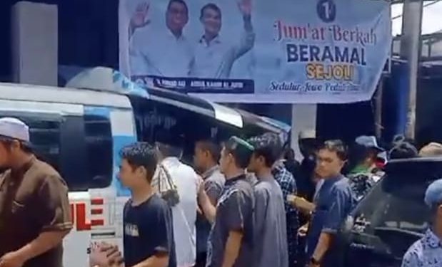 Relawan SEJOLI BERAMAL Perkuat Gotong Royong Berbagi dan Bersedekah