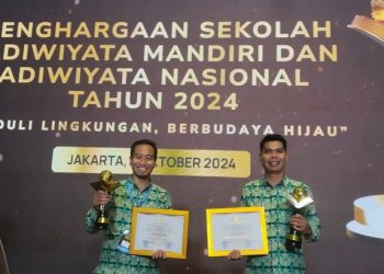 Dua Sekolah Binaan PT GSDI-GSYM Raih Penghargaan Adiwiyata Mandiri