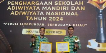 Dua Sekolah Binaan PT GSDI-GSYM Raih Penghargaan Adiwiyata Mandiri