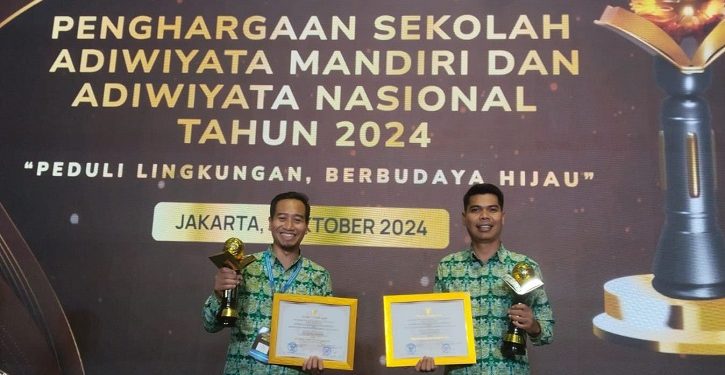 Dua Sekolah Binaan PT GSDI-GSYM Raih Penghargaan Adiwiyata Mandiri