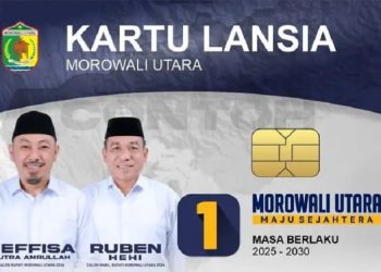 Jeffisa-Ruben Luncurkan Program Kartu Lansia Morut