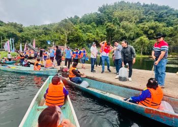 Pertamina Patra Niaga Sulawesi dan HIMPANA Manado Bersama Lestarikan Danau Tondano Lewat Tabur Benih Ikan