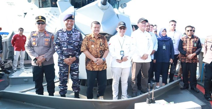 Polres Parigi Moutong Hadiri Pelepasan Ekspedisi Rupiah Berdaulat 2025 di Pelabuhan Parigi