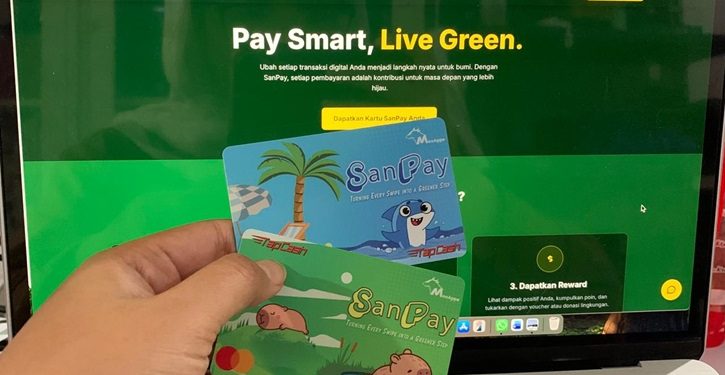 SanPay, Kartu Pembayaran Hijau yang Ubah Transaksi Harian Jadi Aset Ekonomi Karbon