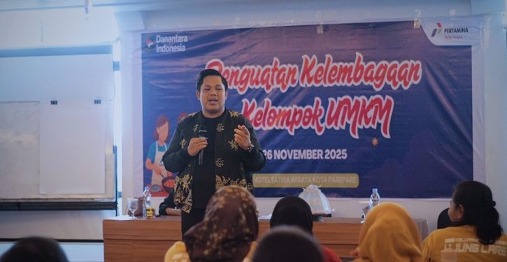 Pertamina Patra Niaga Perkuat UMKM Parepare Lewat Pelatihan Kelembagaan dan Dukungan Operasional
