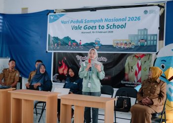 Dorong Literasi Bagi Generasi Muda, PT Vale Edukasi Siswa di Morowali Kelola Sampah Secara Bijak pada Peringatan HPSN