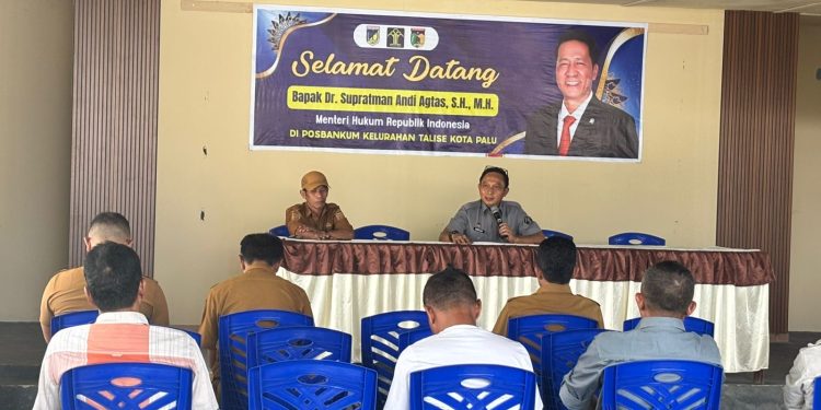 Kemenkum Sulteng Digitalisasi Laporan Posbankum hingga Paralegal Desa di Kota Palu