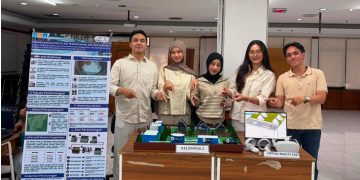Jernihkan Air Gambut Asam, Mahasiswa Universitas Pertamina Rancang Instalasi Komunal Masa Depan