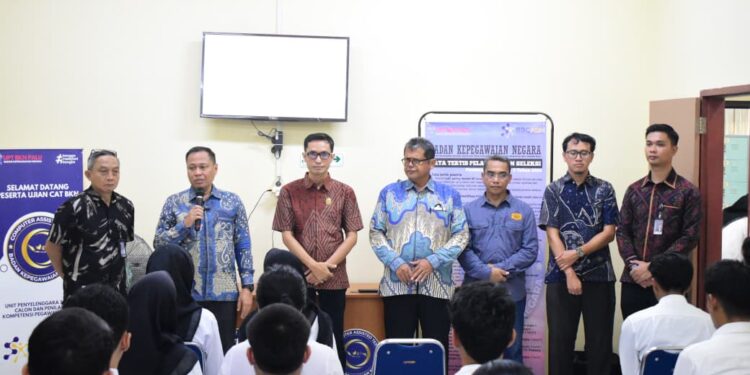 Kemenkum Sulteng Pastikan SKD Poltekpin di Palu Berjalan Lancar