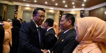 Estafet Kepemimpinan Berganti, Rakhmat Renaldy Titip Pesan untuk Jajaran Kemenkum Sulteng