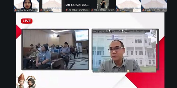 Kemenkum Sulteng Harmonisasi Ranperbup Pemanfaatan Lahan Pekarangan Banggai